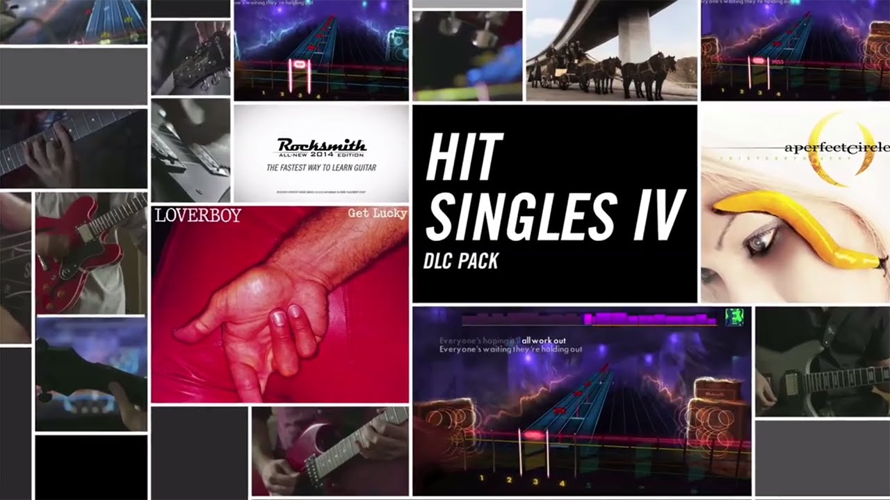 Rocksmith 2014 Edition DLC - Hit Singles IV Song Pack
