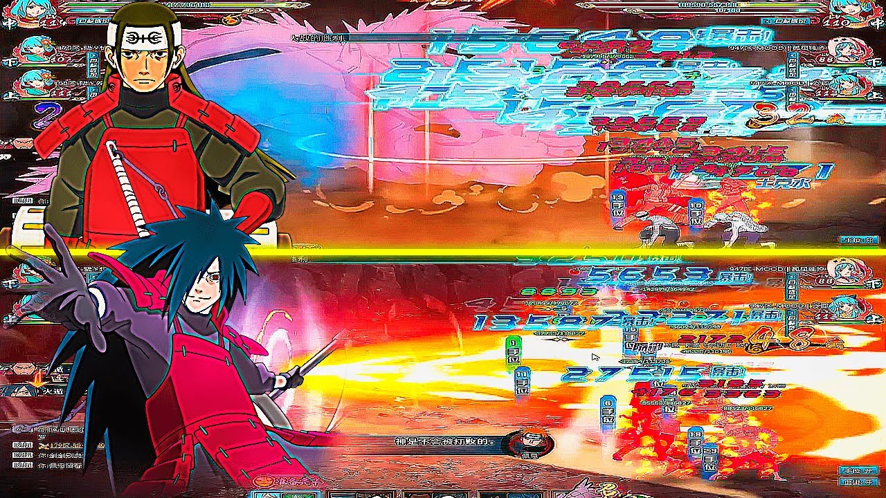 the damage bruh💀Cross Server Great Ninja War | Naruto Online