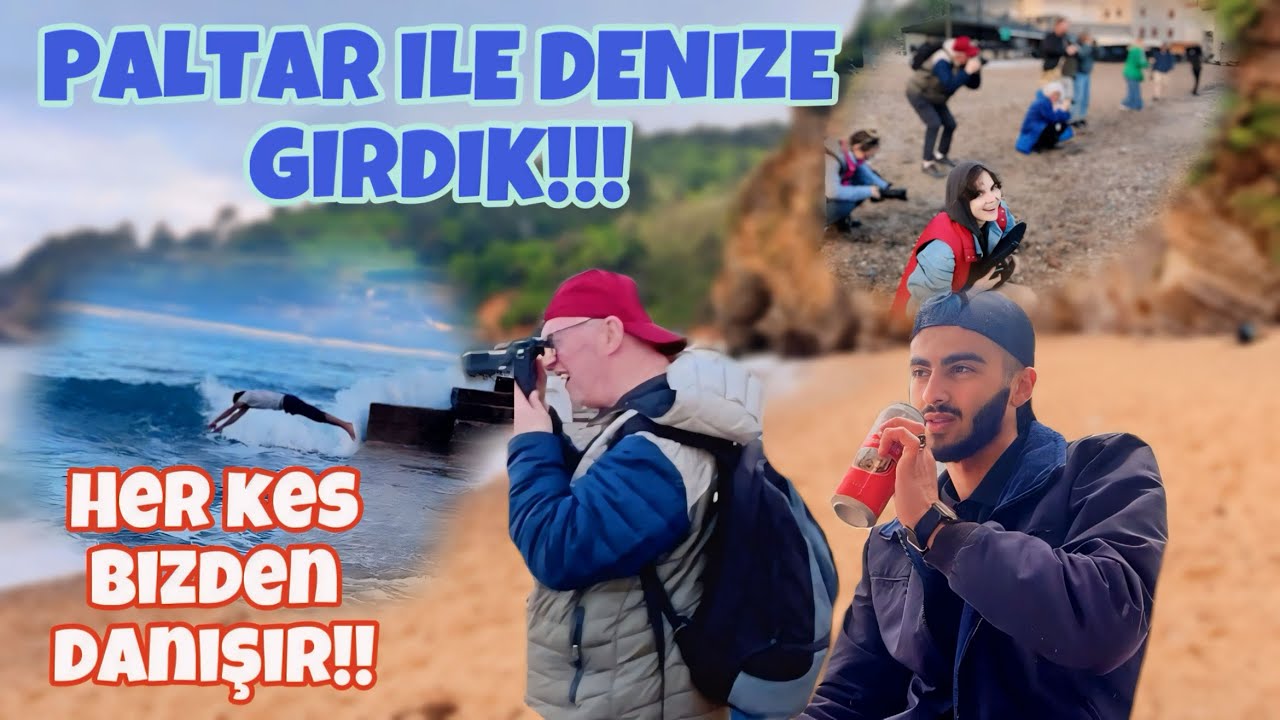 YAĞIŞLI HAVADA PALTAR İLƏ DƏNİZDƏ ÜZDÜK!! Budva! HƏR KƏS BİZİ ÇƏKDİ!!