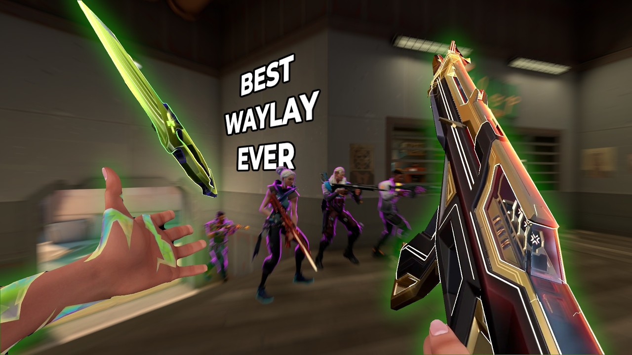 Playing waylay like the pros do...