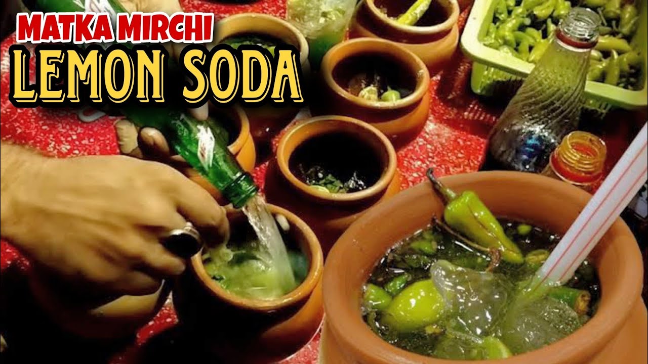 Famous mirchi matka soda stall | mirchi matka soda recipe | Wah cantt punjab