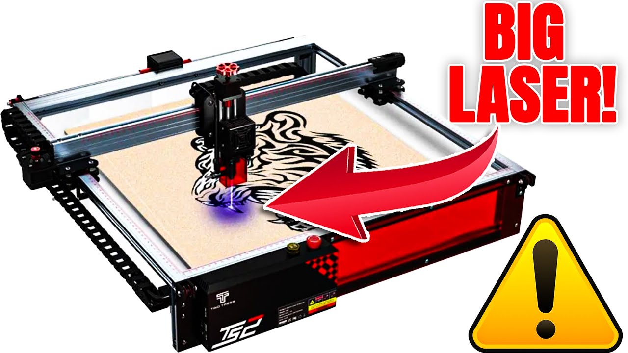 FINALLY a Laser NOT Like All The Others! 10W Laser Cutter/Engraver TS2 from Two Trees