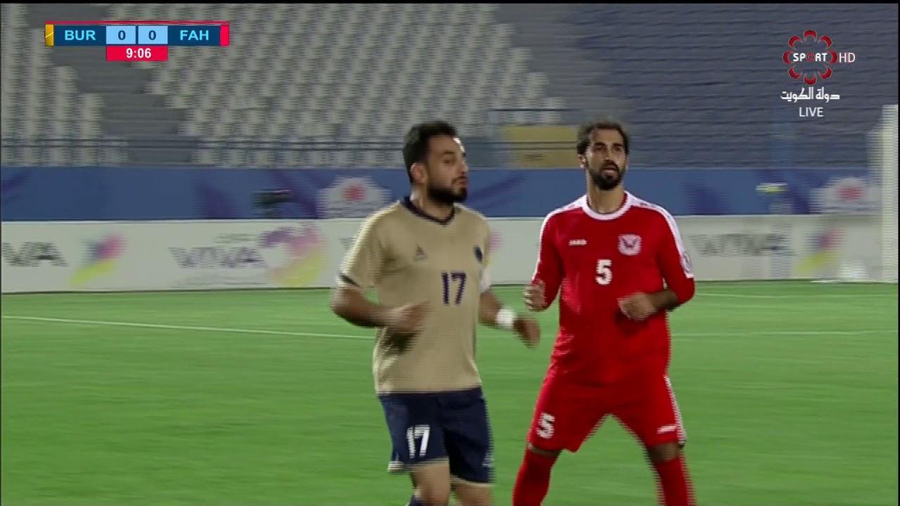 مباراة برقان × الفحيحيل دوري فيفا لكرة القدم للدرجة الاولى الخميس 2018\3\8