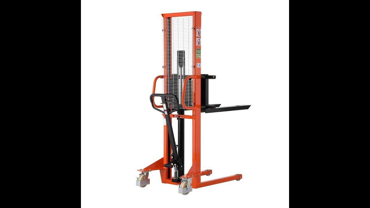 Tory Carrier Manual Pallet Stacker Review 1100 lbs Capacity+ 63 Lift Budget Warehouse Tool Worth It?