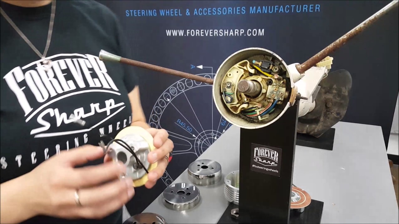 DIY:  Forever Sharp B01 Billet Aluminum steering wheel on your Ford vehicle.
