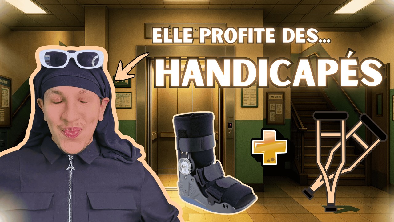 ELLE PROFITE DE L'HANDICAP&Eacute; DE SA CLASSE