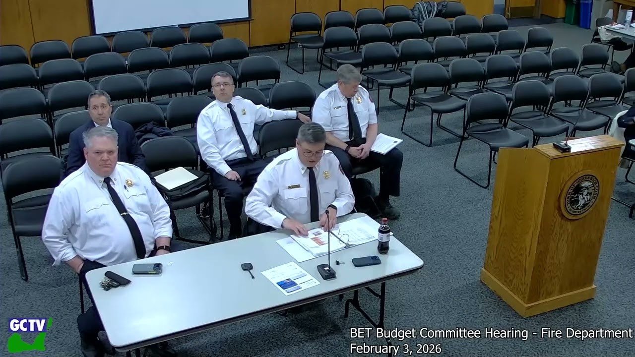 BET Budget Committee Hearing - Fire Department, February 3, 2026
