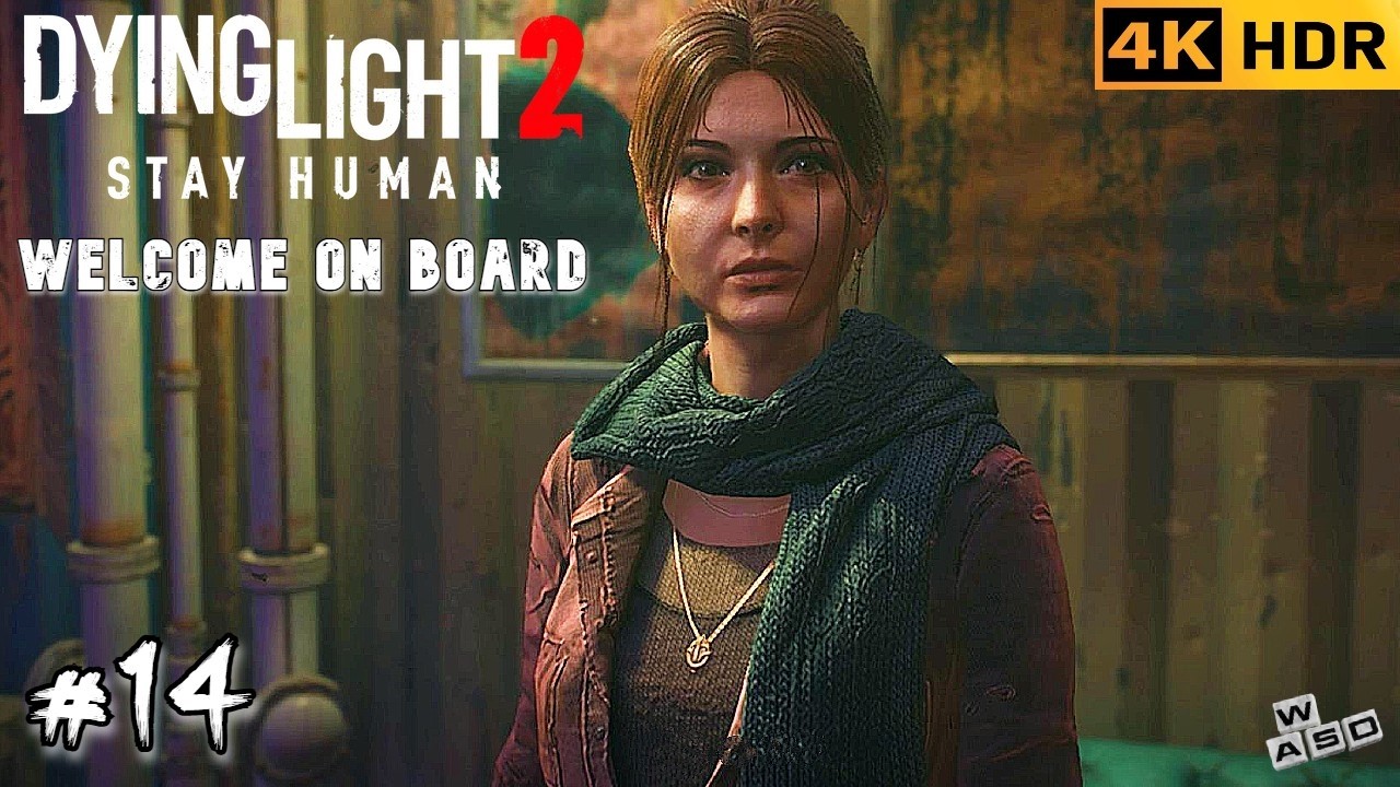 Dying Light 2 Stay Human – Миссия 14: Добро пожаловать на борт [4K 60FPS | Без комментариев]