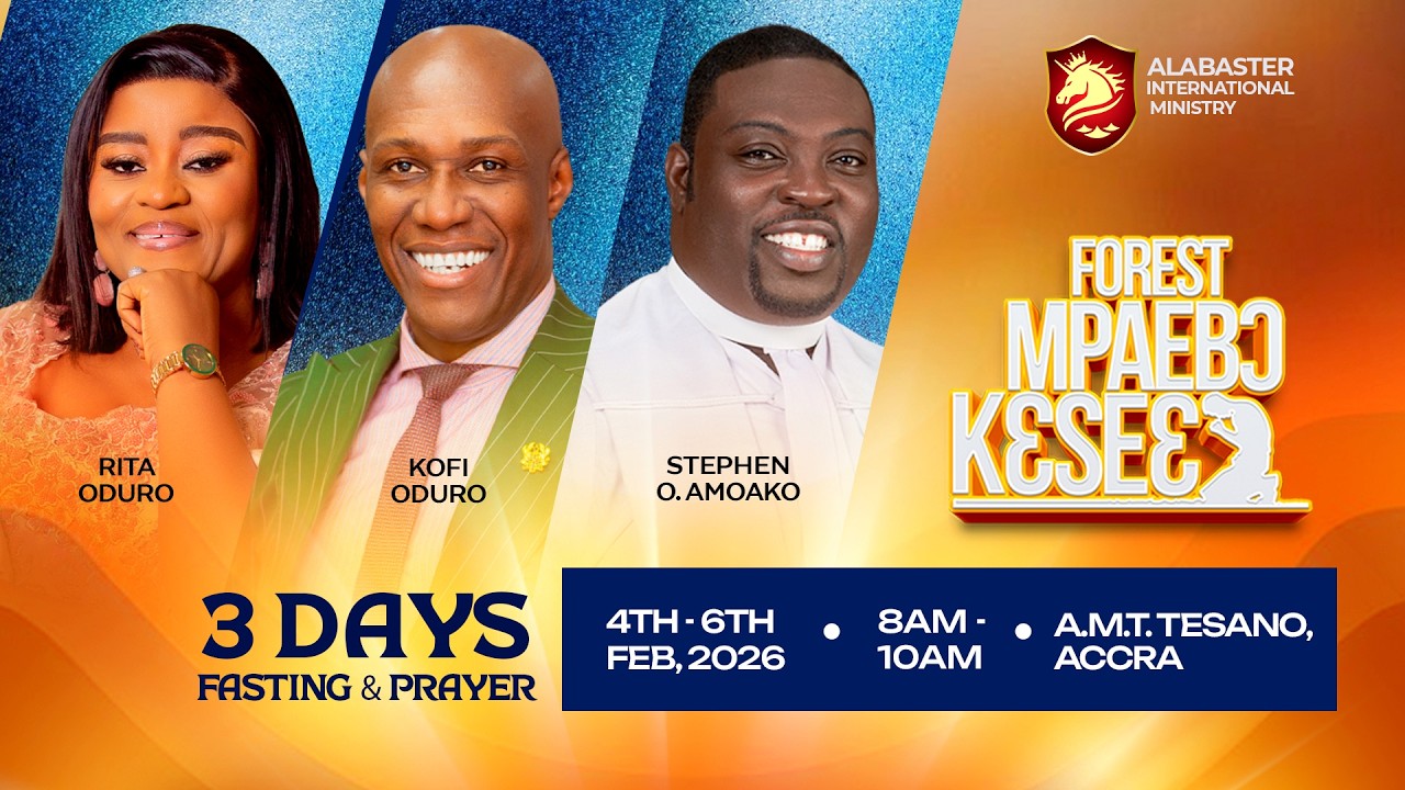FOREST MPAEBO KESEE , 3 DAYS FASTING AND PRAYERS (FINALE)...