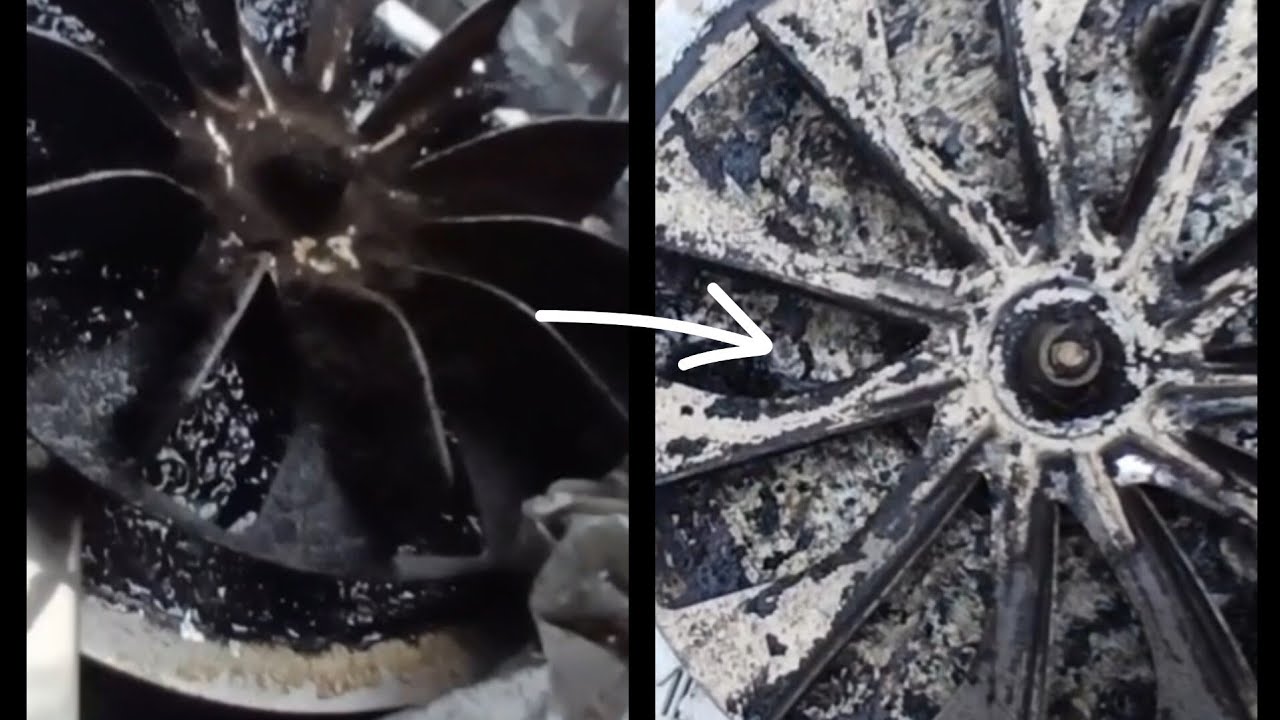 Nettoyage astuce bruit du moteur extracteur ventilateur de fumée poêle à granulés Pellet  claque