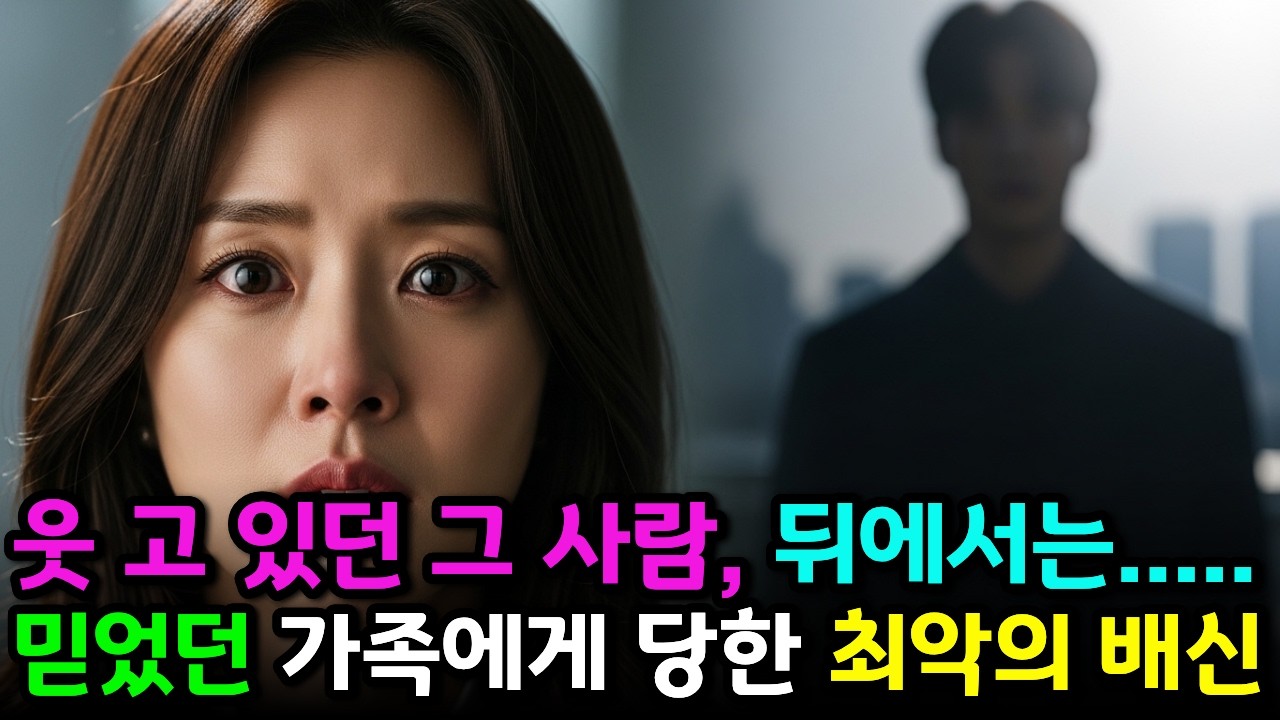 믿었던 가족에게 당한 최악의 배신... 웃고 있던 그 사람, 뒤에서는…