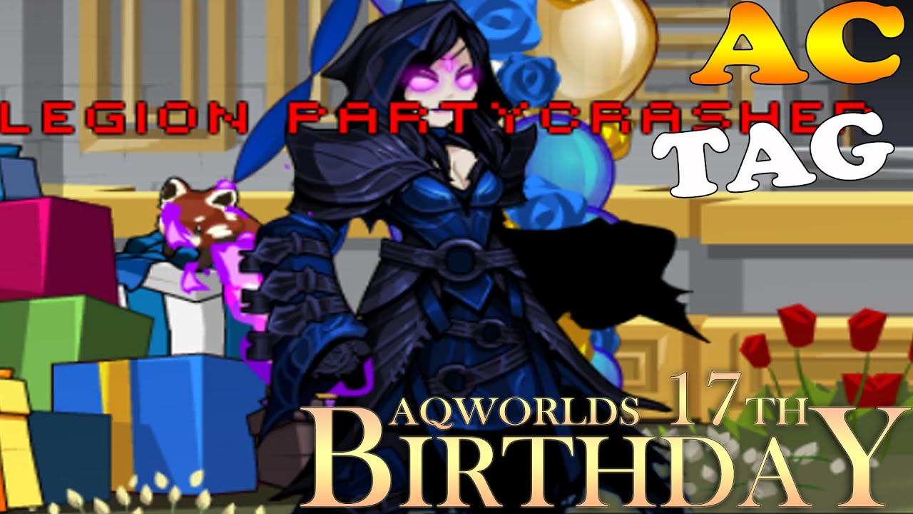 AQW НОВАЯ СФЕРА СОЗДАНИЯ МАНЫ l ВЫПАДЕНИЕ ЛЕГИОНА PARTYCRASHER / ПРИСОЕДИНЯЙТЕСЬ К CASTLEPARTY