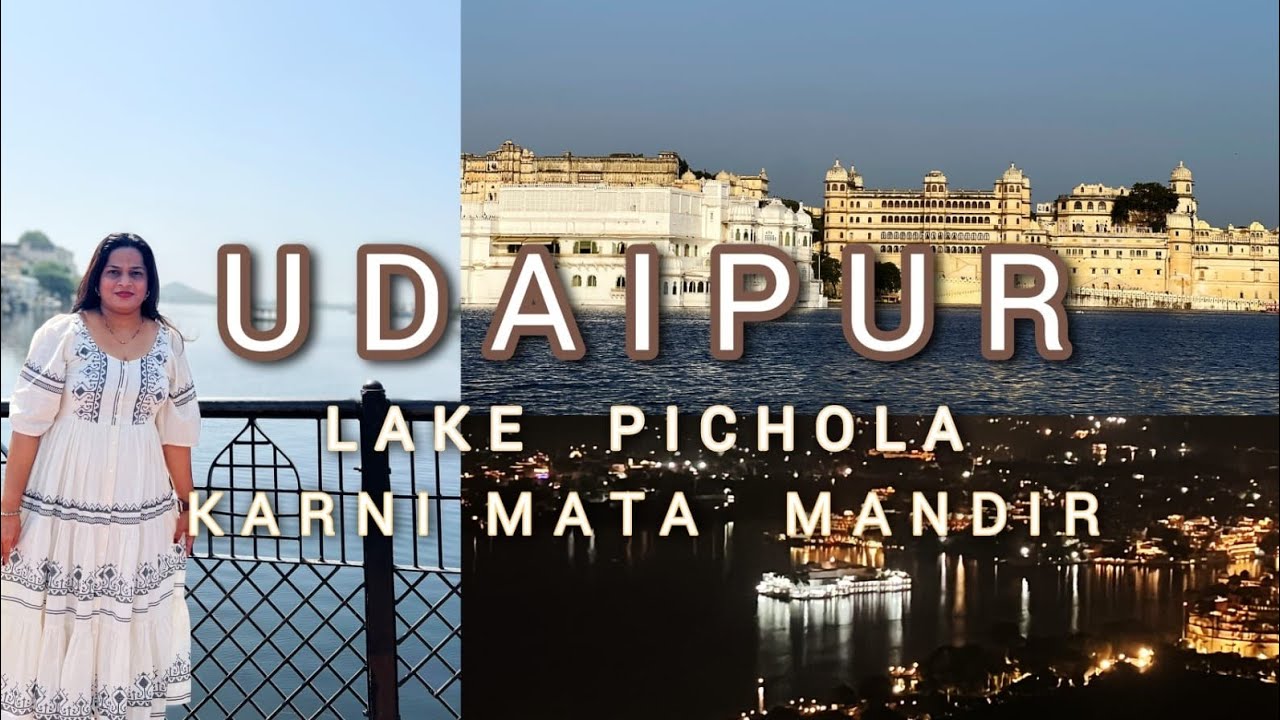 Lake Pichola Boat Ride ⛴️ Karni Mata Mandir Udaipur Travel Vlog | Complete Tour Guide #shwetusdiary