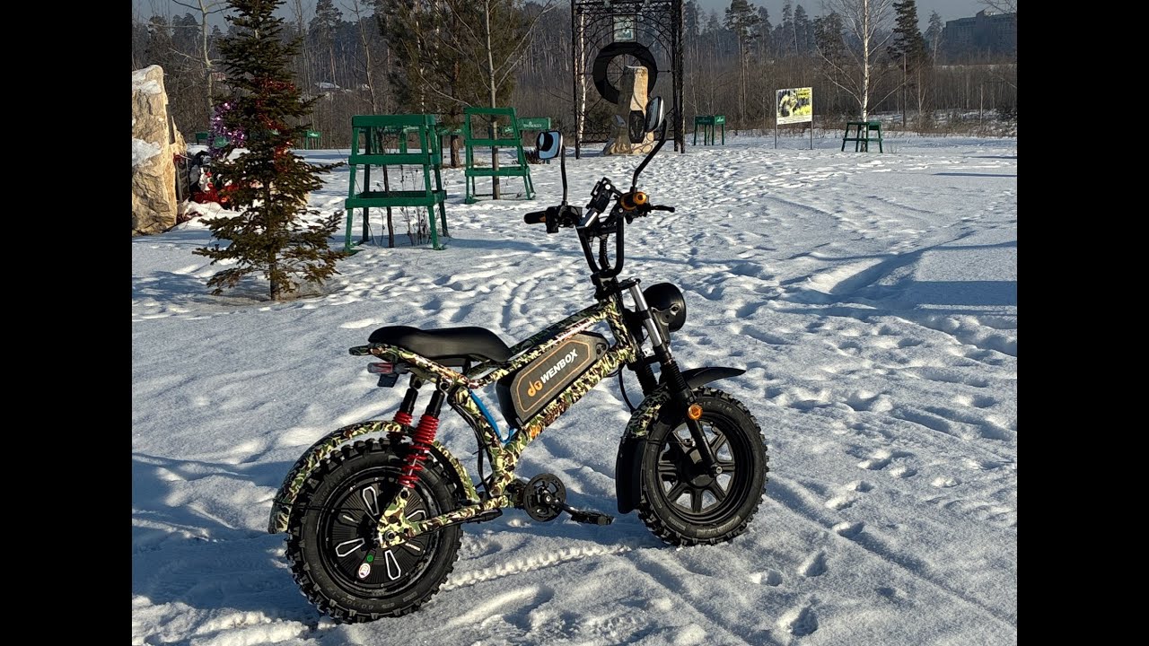 Wenbox F9 Pro зимний тест по лесу. ч1
