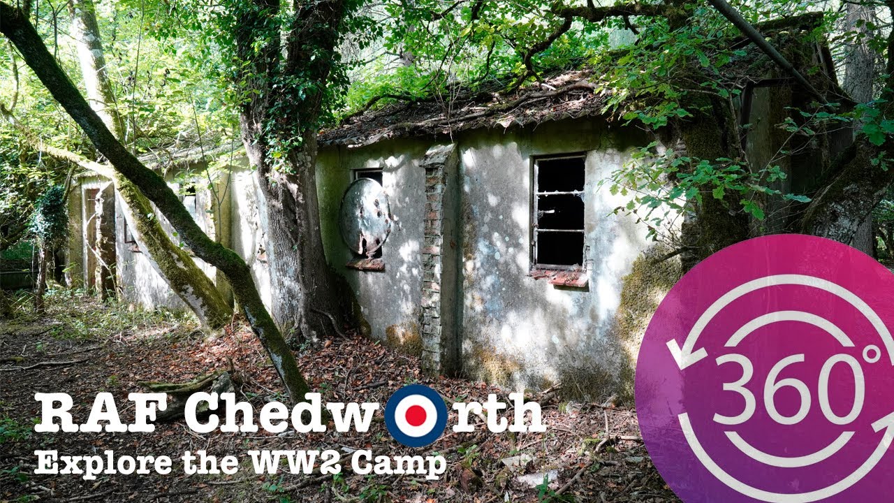 RAF Chedworth 360-degree walkaround [eerie abandoned military camp]