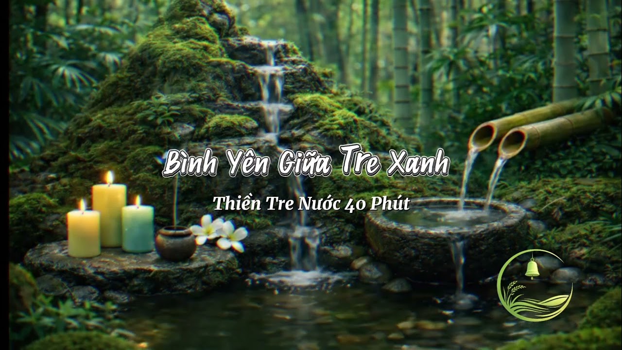 Suối Tre Xanh 51 Phút | Tập trung làm việc | Bamboo Water Meditation for Deep Sleep #songnuocnambo 