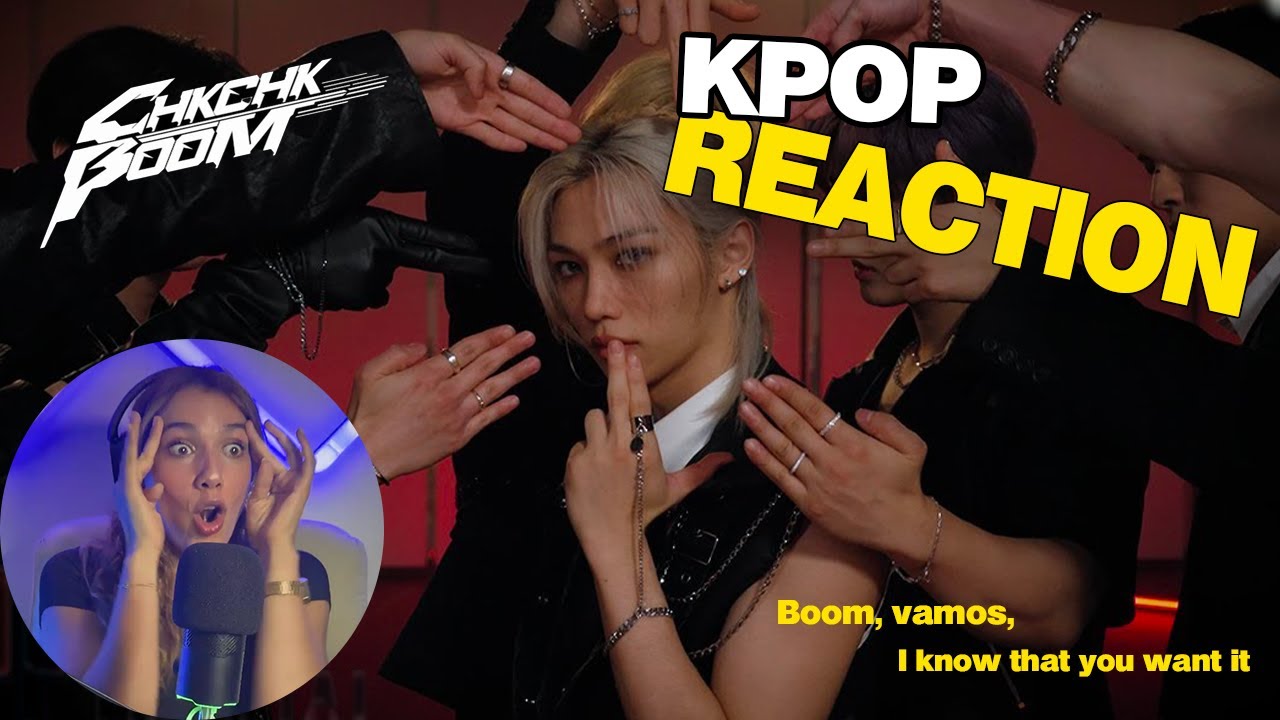 STRAY KIDS “Chk Chk Boom” 💥 – Ma réaction FR ! Ce clip m’a retournée 😳💜