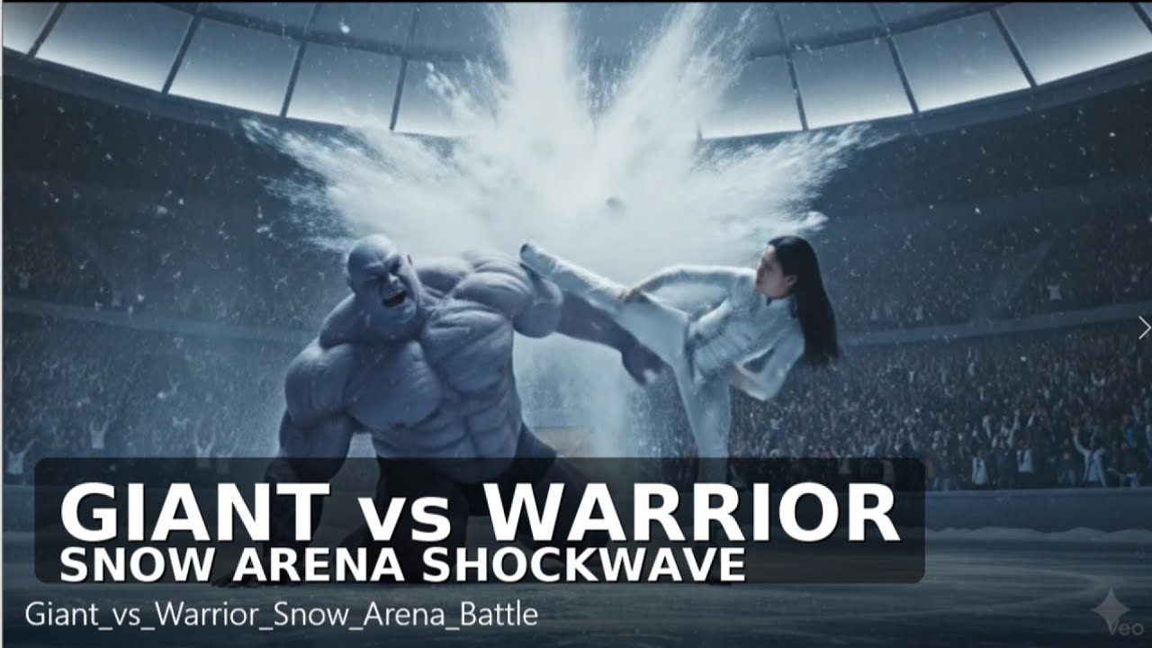 Unstoppable force meets immovable ice giant! See the 