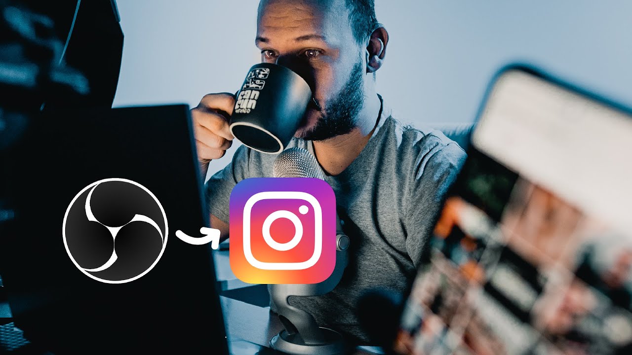 Live no Instagram pelo PC | Como fazer transmiss&atilde;o no Computador com OBS