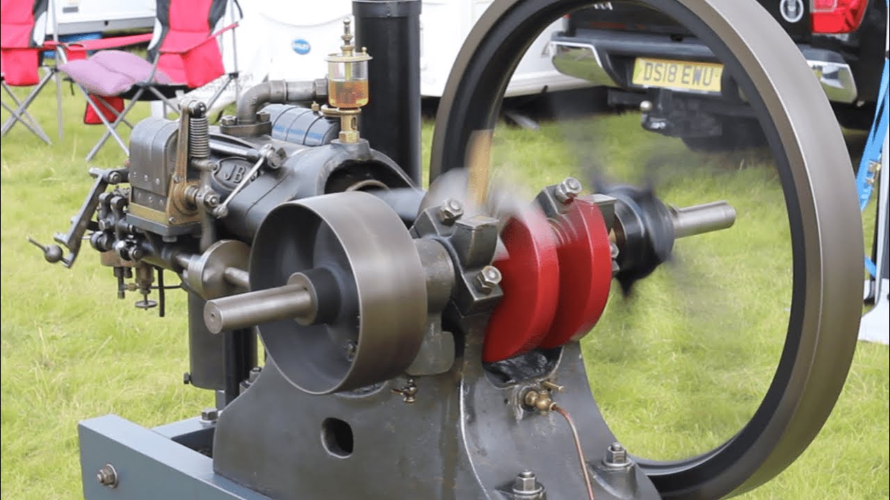 Stationary Engines At Kettering Vintage Rally 2023