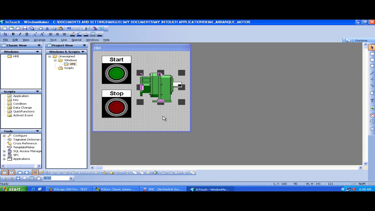 Ejemplo: Como enlazar RsLogix500 con HMI hecho en Wonderware InTouch. Paso a Paso