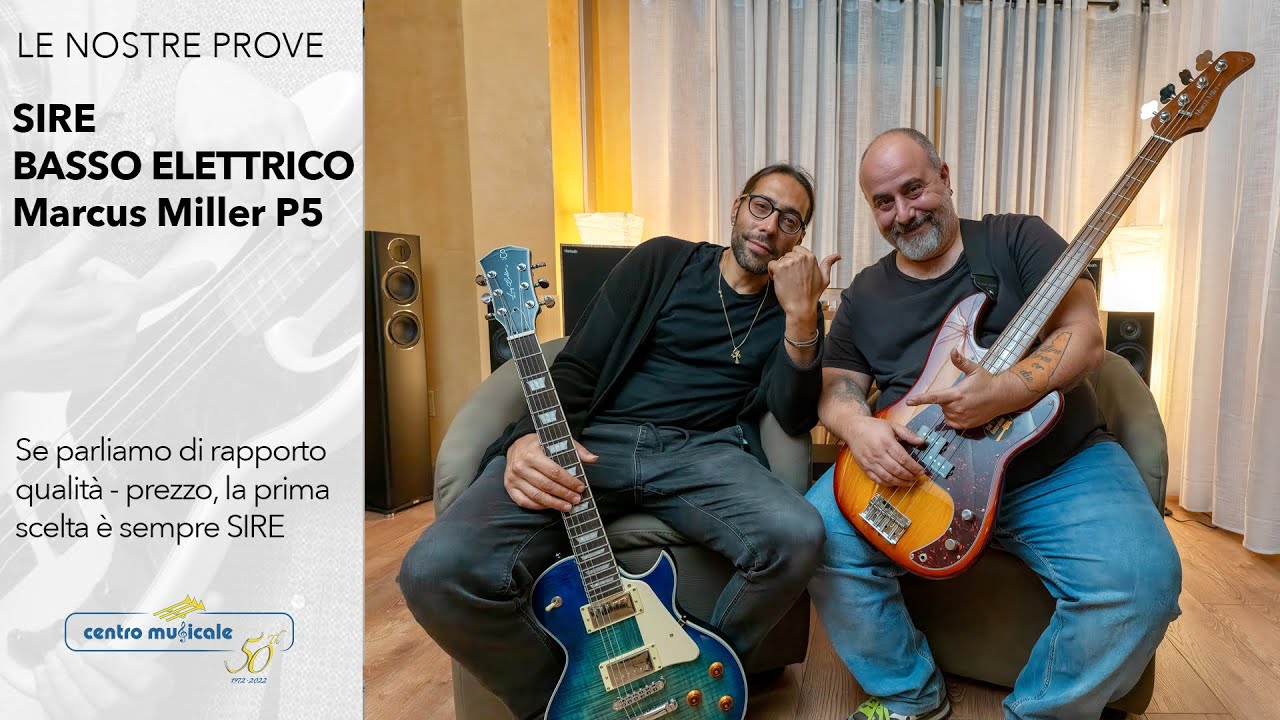 Basso Elettrico Sire Marcus Miller P5 Alder-4 (2Nd Gen) Ts Tobacco Sunburst