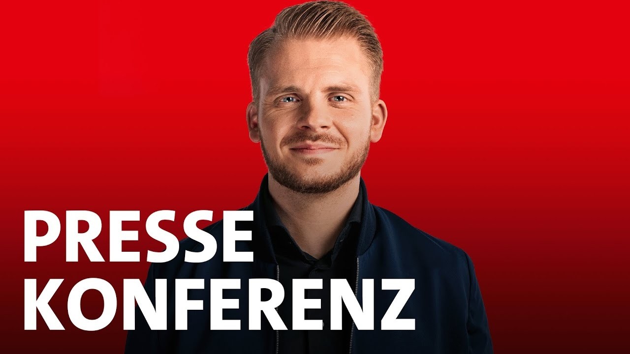 Pressekonferenz mit SPD-Generalsekretär Tim Klüssendorf