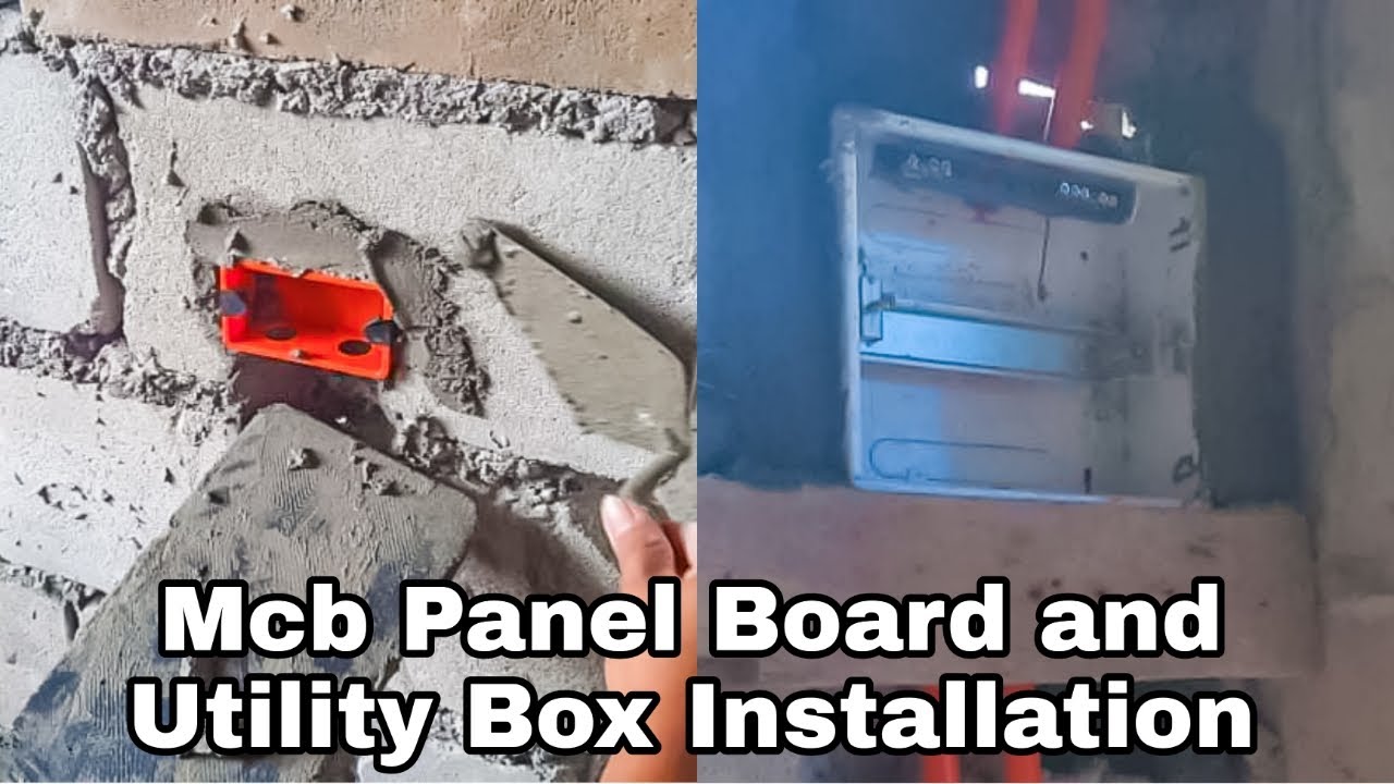 MCB PANEL BOARD AND UTILITY BOX INSTALLATION | Pinoy Electrical Warrior