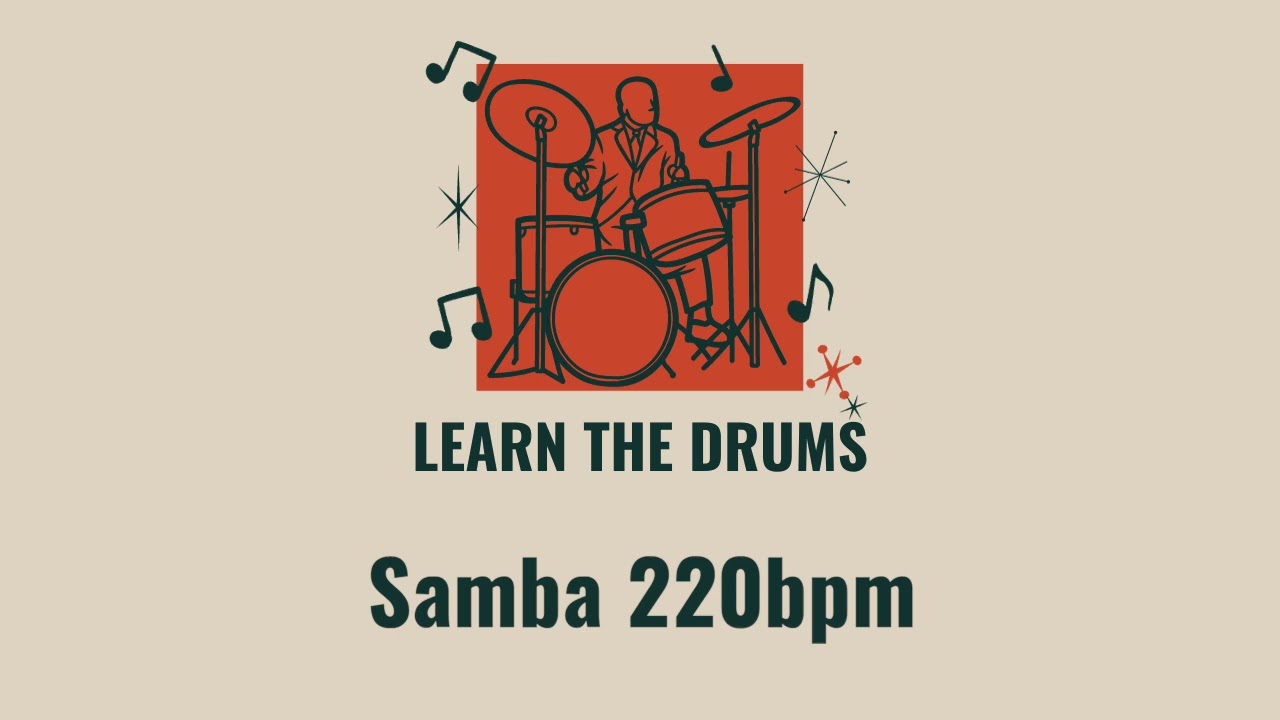 Drumless Tracks: Samba 220bpm