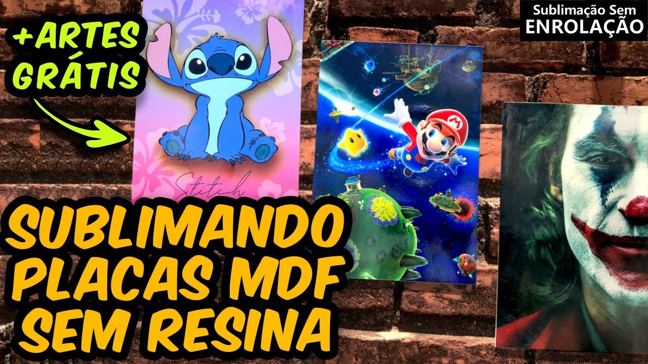 Como Fazer Quadros MDF Personalizados Sem Resina!