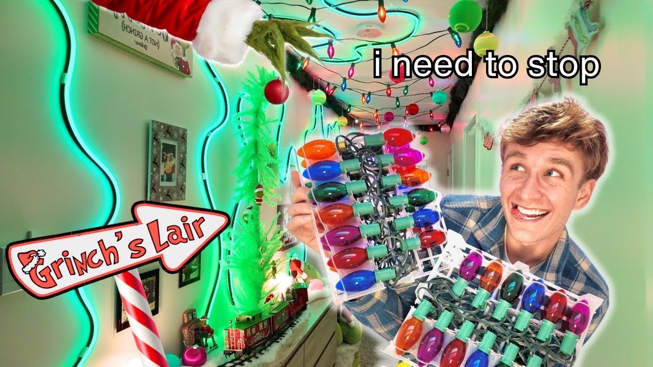 DECORATING MY ROOM FOR CHRISTMAS (again)