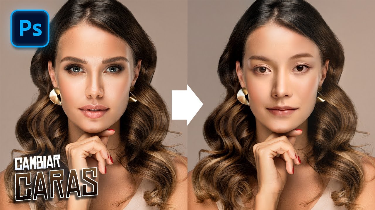 Como cambiar caras fácilmente con Photpshop 😲
