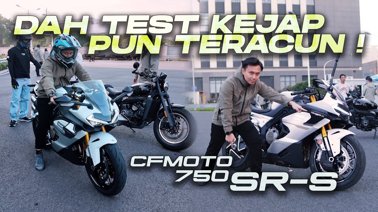 KITA SERBU KILANG CFMOTO KAT CHINA TEST MOTOR CFMOTO 750 SR-S MENYALA ABANGKU [4K]