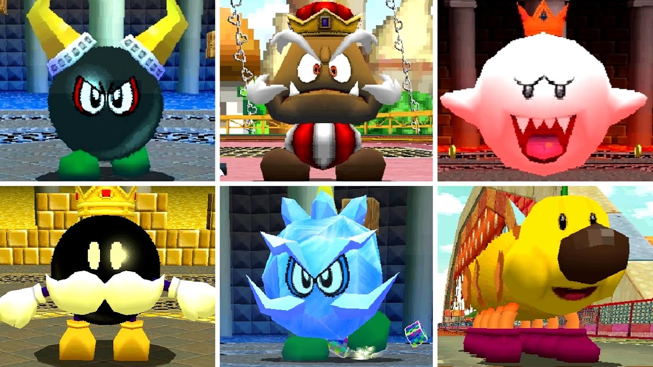 Mario Kart DS - All Bosses (3 Stars Rank)