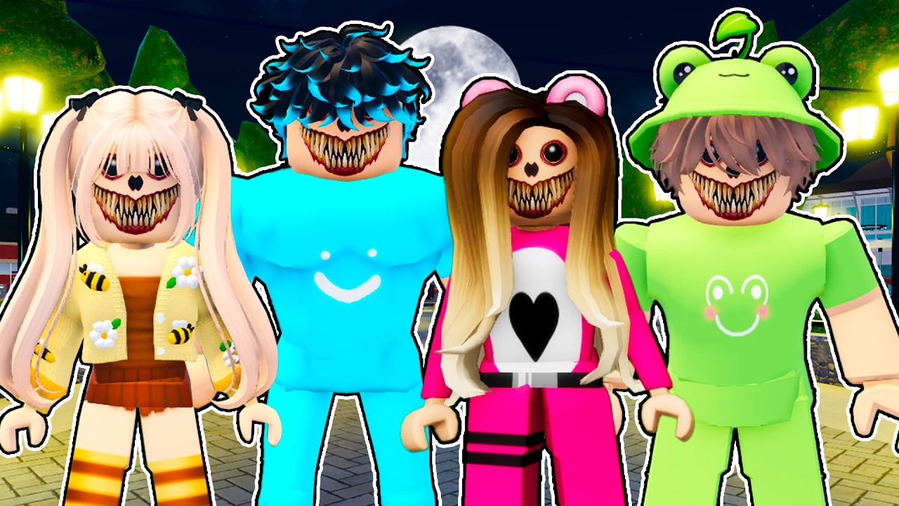 Mis AMIGOS NO PUEDEN DEJAR de SONREIR en Roblox