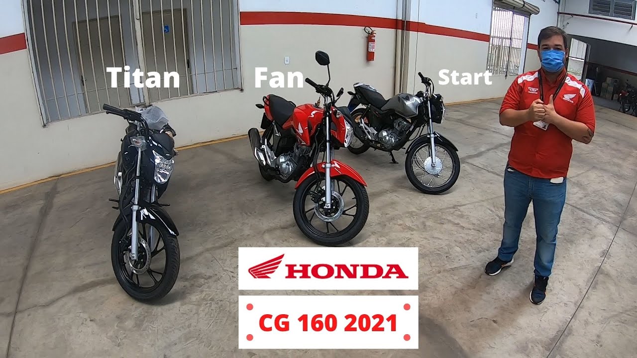 CG 160 2021 (Start, Fan e Titan) - Pre&ccedil;o e Detalhes