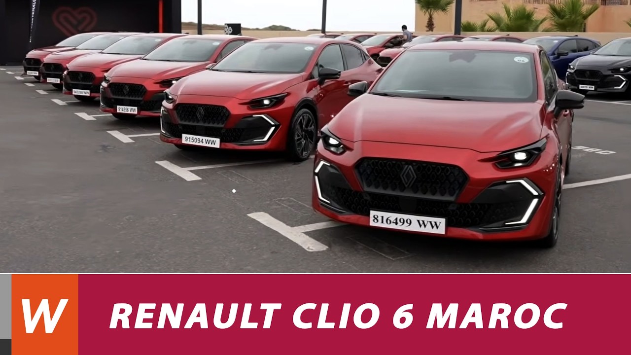 RENAULT Clio 6 : lancement au Maroc - الإطلاق الرسمي بالمغرب
