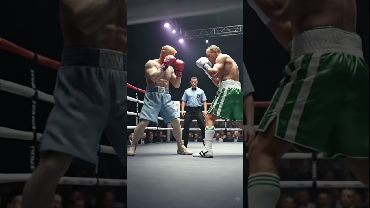 What If Trump Boxed Putin? KO Ending?! (Parody) 