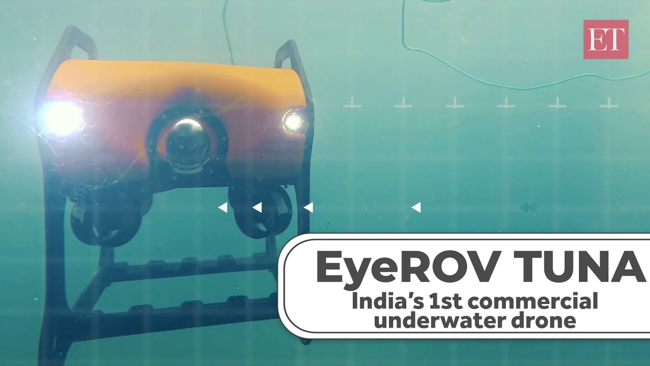 EyeROV Tuna: From defence to oil & gas sector, a sea of opportunities for this underwater drone