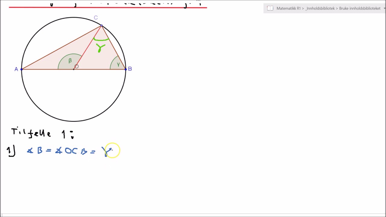 Periverivinkelssetningen
