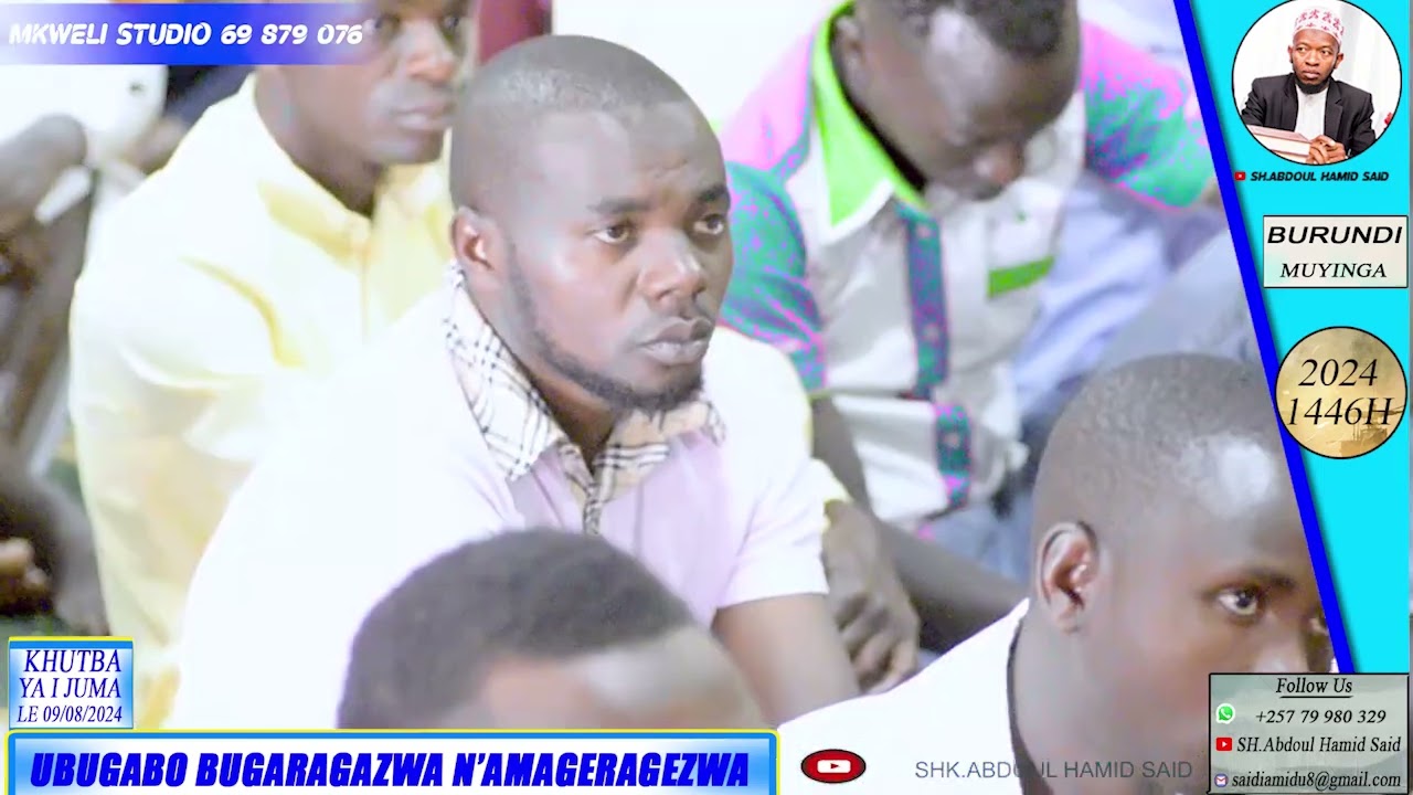 UBUGABO BUGARAGAZWA N'AMAGERAGEZWA.