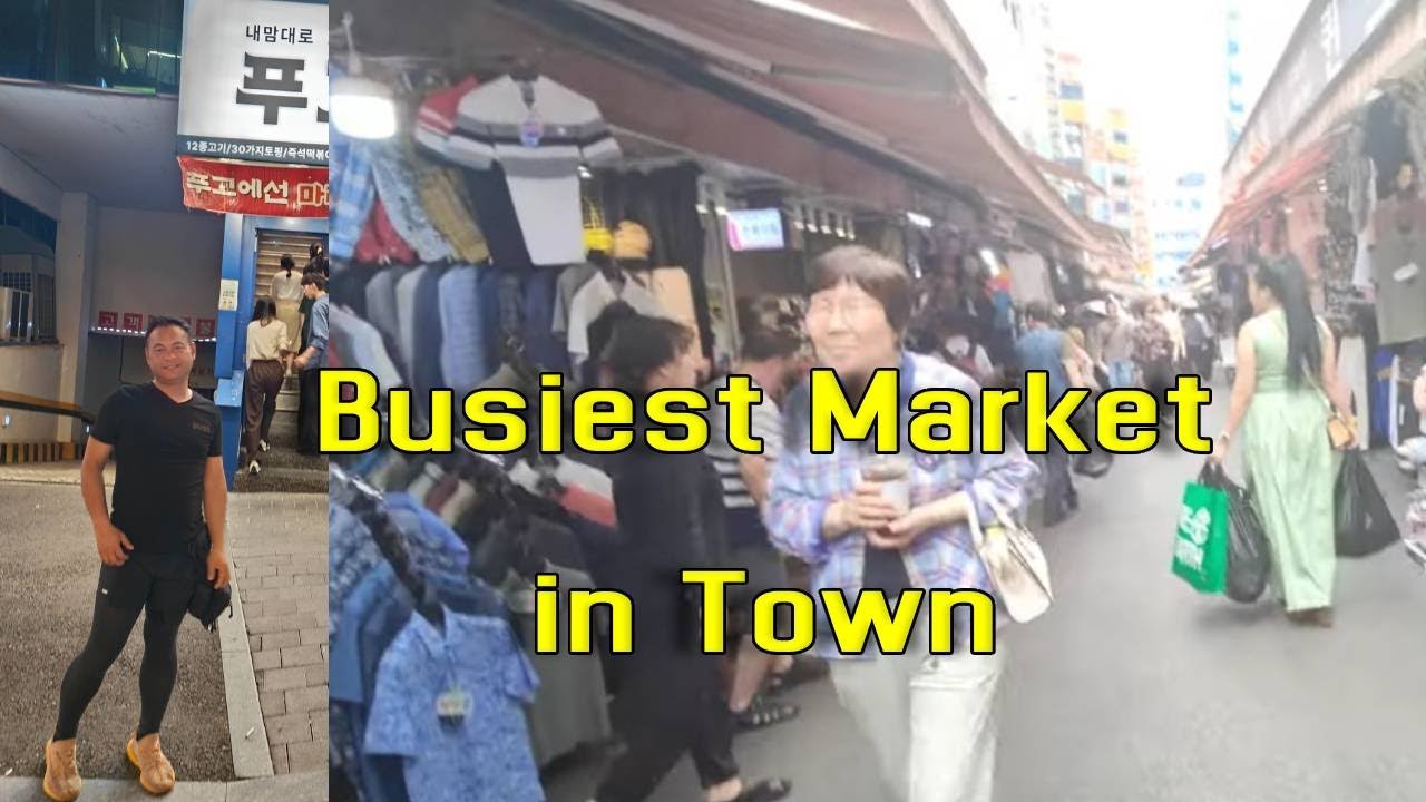 Exploring the Busiest Market in Town