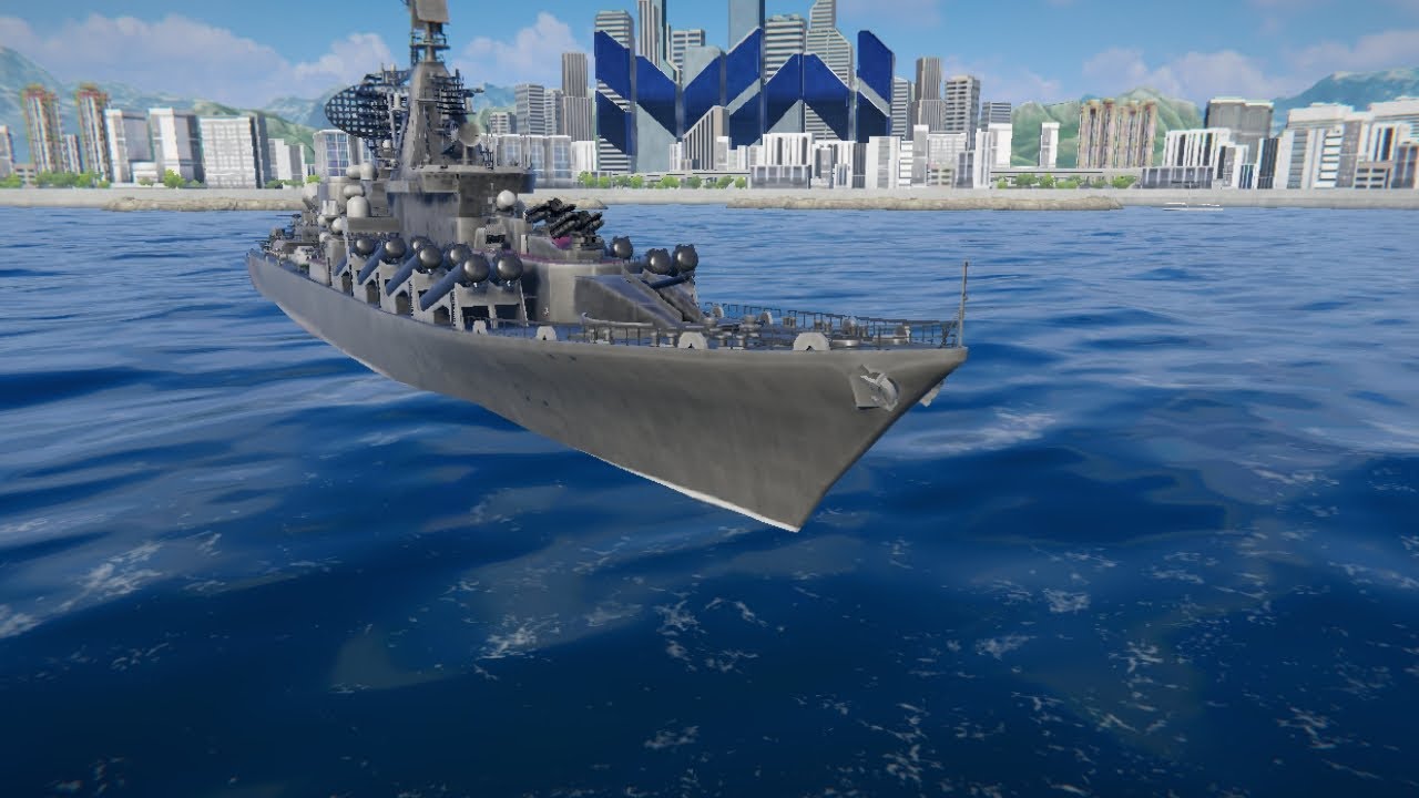 NUCLEAR FREAK!! - The most OP cruiser to pro players RF Varyag: MODERN WARSHIPS GAMEPLAY #2