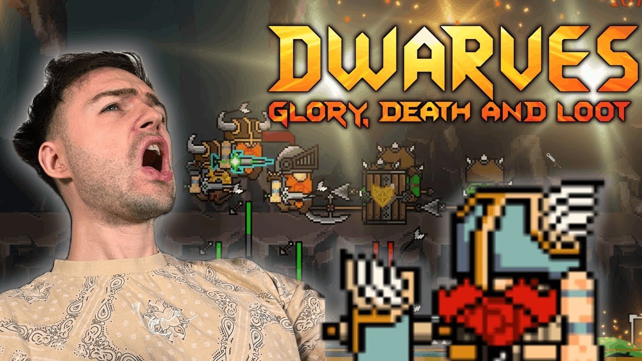 FIRST TRY ohne Tutorial! Wie fangen wir an? | Dwarves Glory, Death and Loot - Full Release #2
