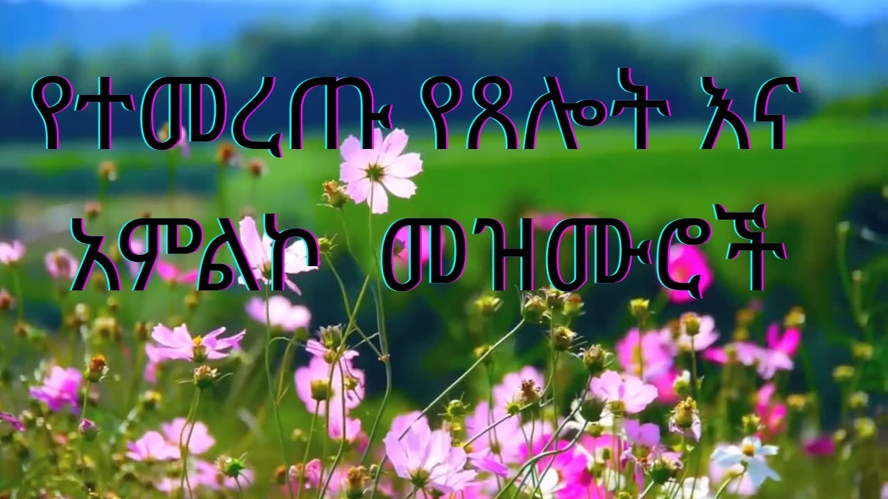 የተመረጡ የጸሎት እና አምልኮ  መዝሙሮች - Ytselot ena Amelko Mezmuroche | New Protestant Mezmure 2025