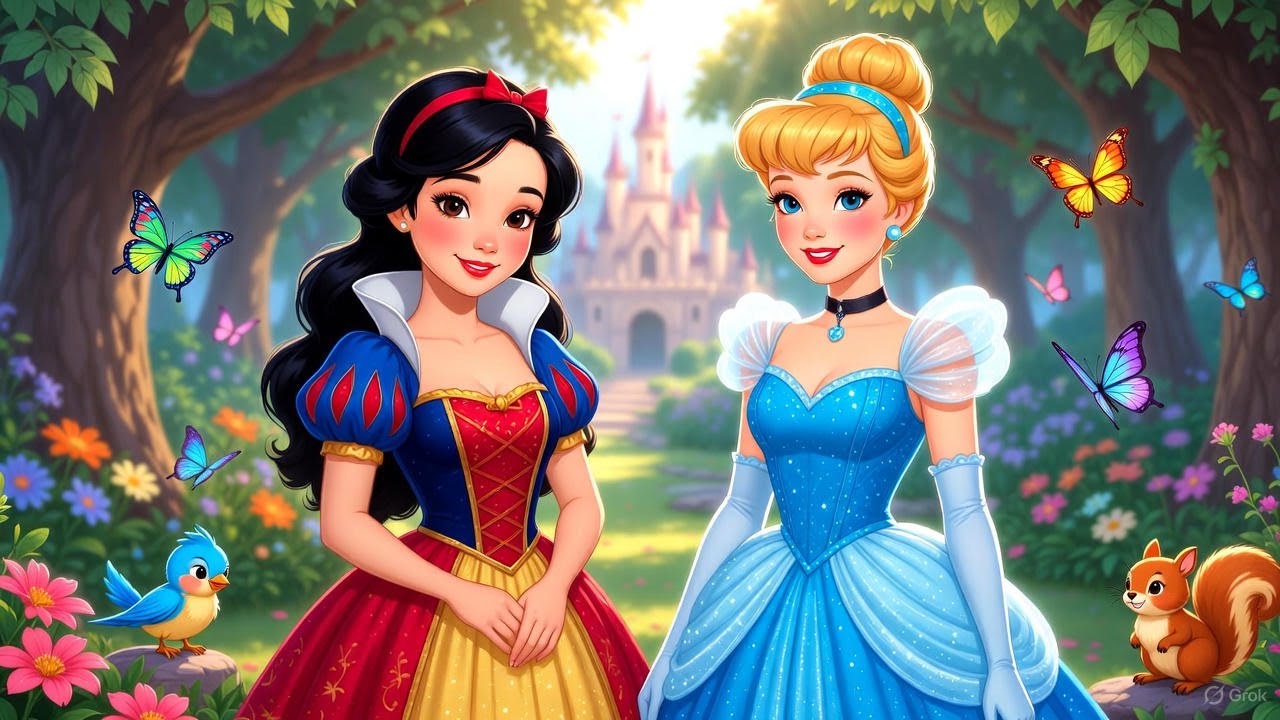 Snow White and Cinderella – Magical Princess Adventure | Full Kids Story