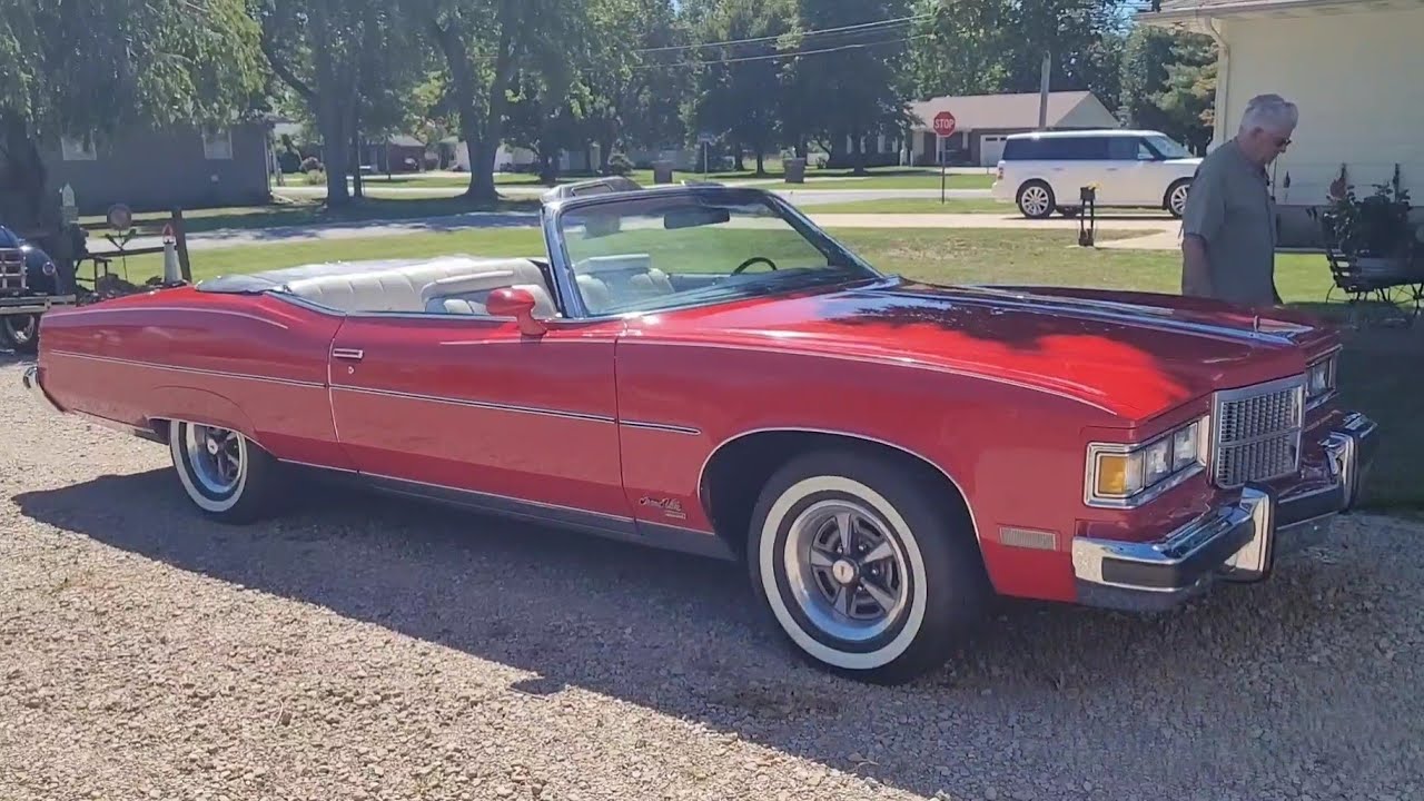 Art's 1975 Pontiac Grandville Brougham Convertible All Original 66k Miles and Loaded