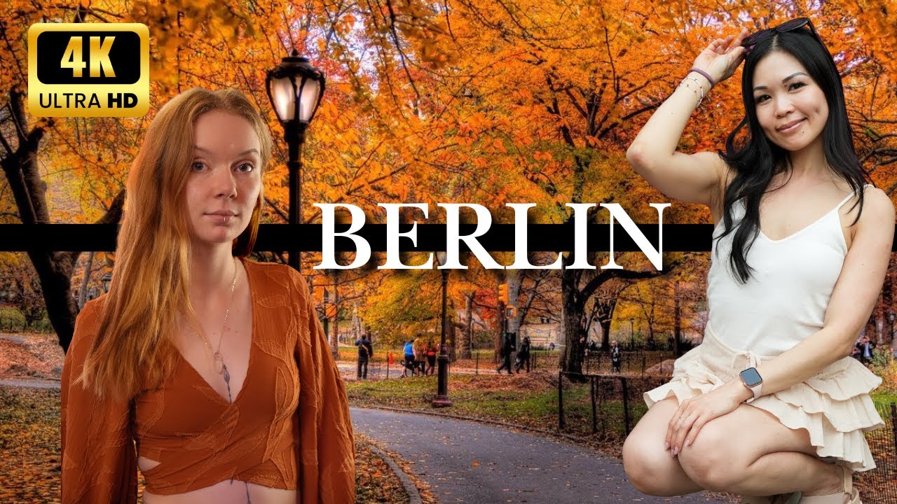 4K City Walk in Berlin 🍂 | Autumn Vibes & Street Life in Germany | Walking Tour 2025