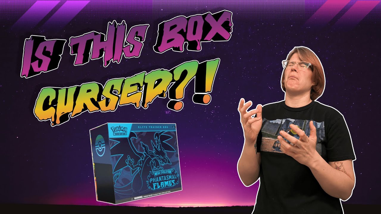 CURSED Phantasmal Flames ETB Opening + Master Set Update! 👻