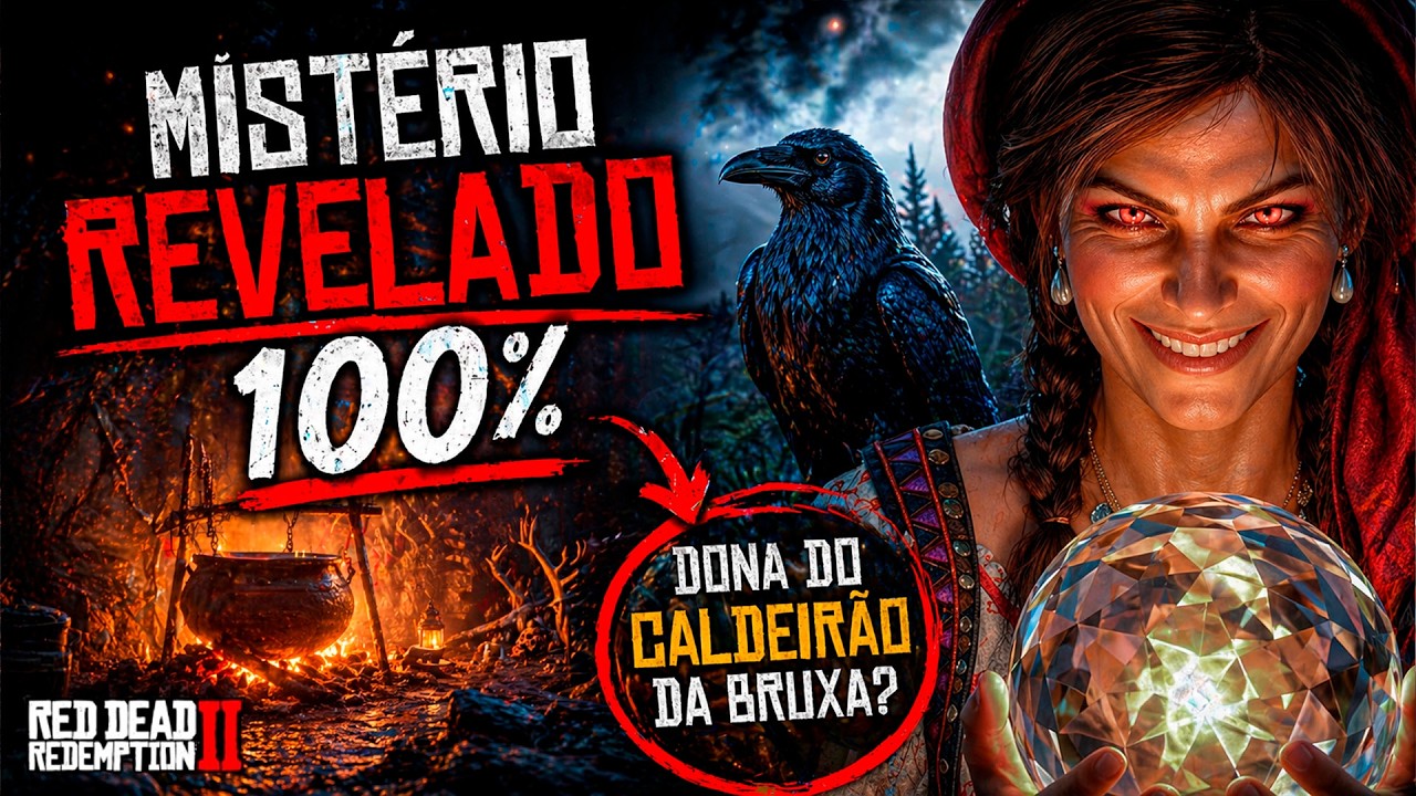 Madame Nazar é a BRUXA do CALDEIRÃO! CONFIRMADO! Red Dead Redemption 2
